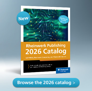 SAP PRESS and Rheinwerk Computing 2026 Catalog 