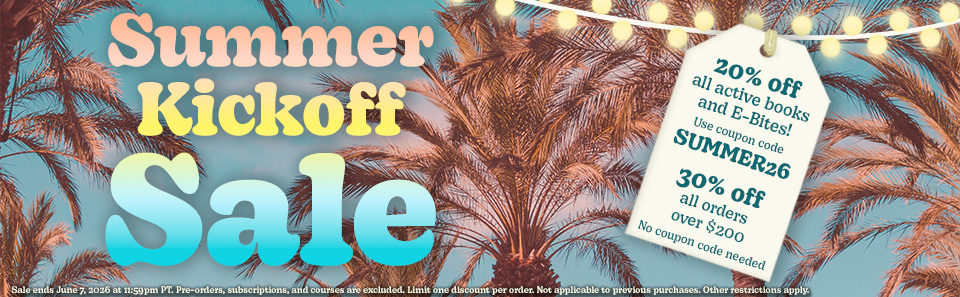 Save 20-30% - this week only!