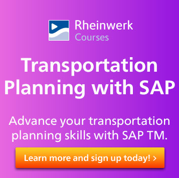 Transportation Planning with SAP: Mastering Transportation Modes, Settings, and the TM Optimizer Online Course