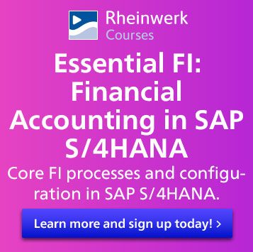 Essential FI: Financial Accounting in SAP S/4HANA Online Course