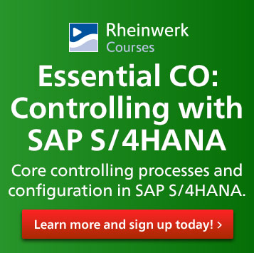Essential CO: Controlling with SAP S/4HANA Online Course