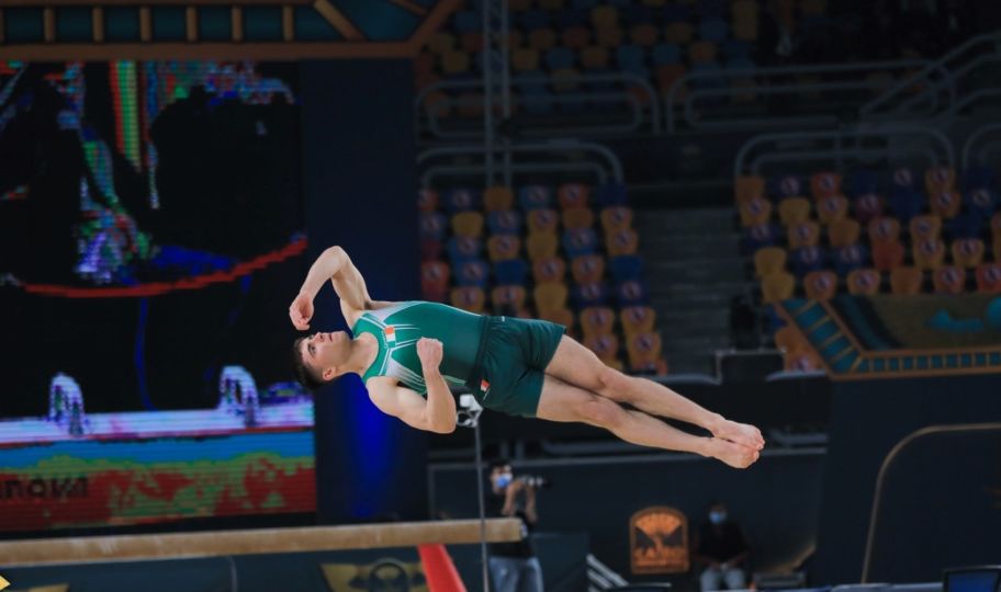 Eamon Montgomery On Floor