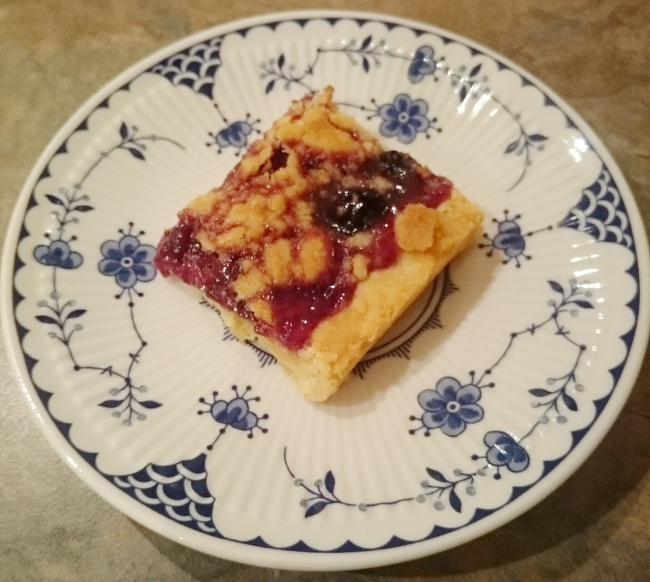 Shortbread Jam Bars