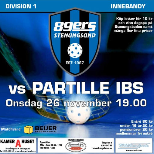 89ers vs Partille IBS