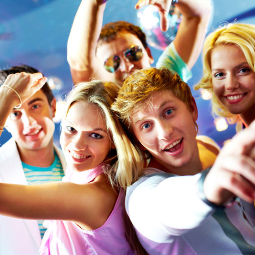 Teenparty på Bastionen