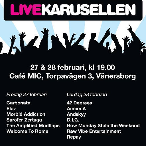Livekarusellen på Café Mic