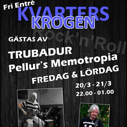 Trubadur på Kvarterskrogen