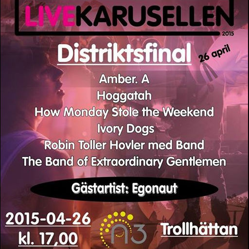 Distriktsfinal Livekarusellen