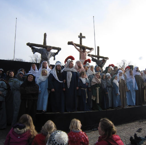 Passionsspel på Kungstorget