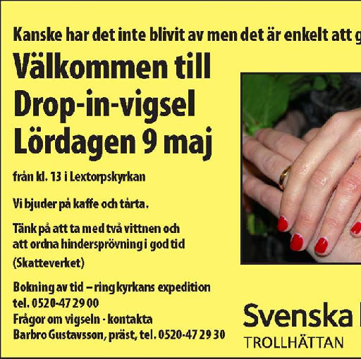 Drop-in-Vigsel