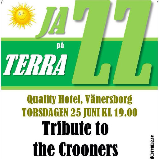 Jazz på Terrazz 25 juni – sångarhyllning!