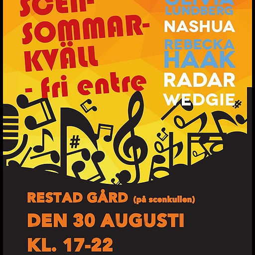 Musikfest på Restad Gård