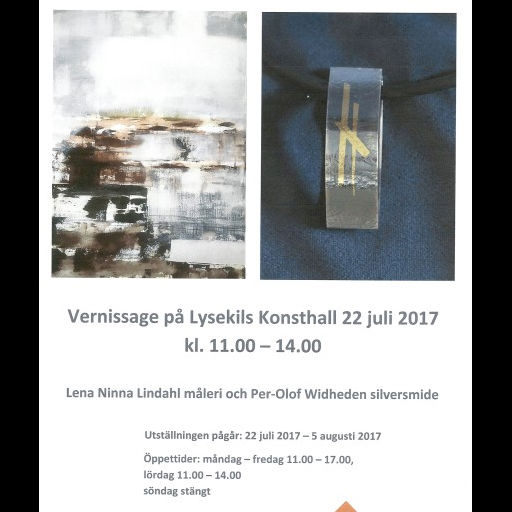 Vernissage på Lysekils Konsthall
