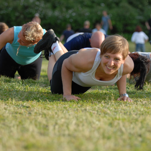 ”Prova-på-träning” ute i parken