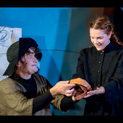 I Herthas Ateljé med Pantomimteatern