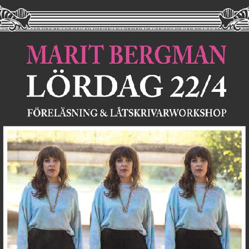 Låtskrivarworkshop med Marit Bergman