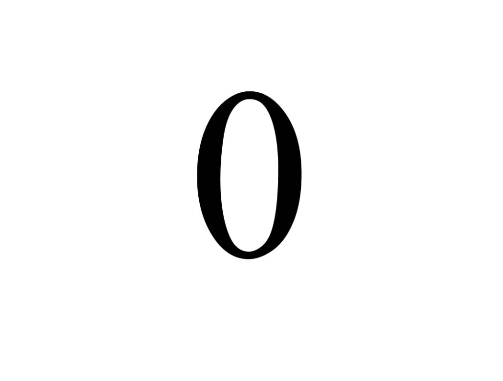 0 (noll)