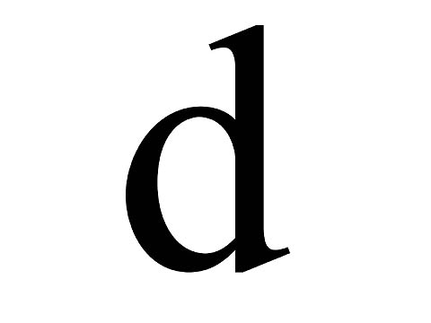 d