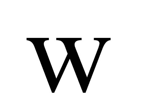 w