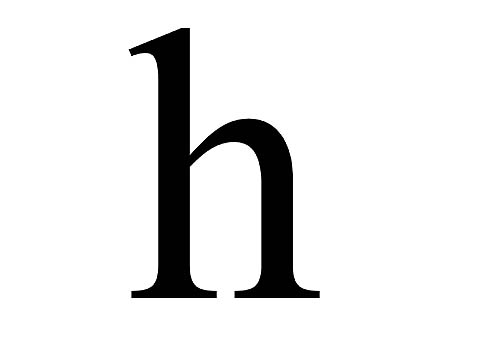 h