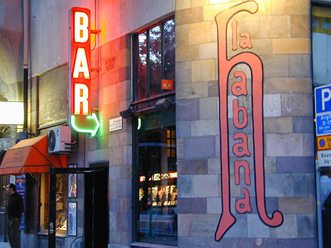 bar