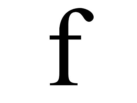 f