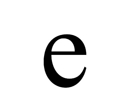 e