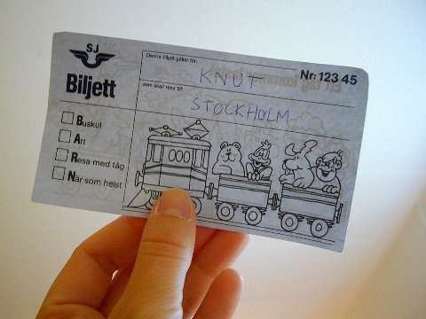 biljett