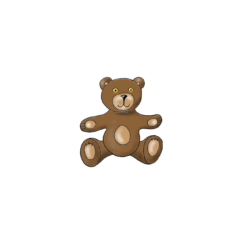 Leta efter en liten nalle.