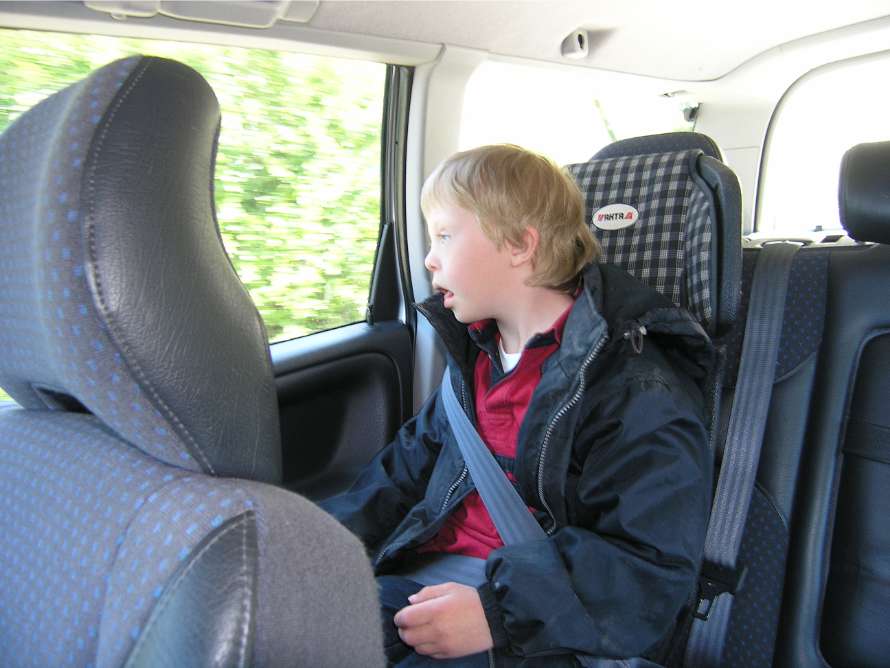 Det tar tio minuter att åka dit.