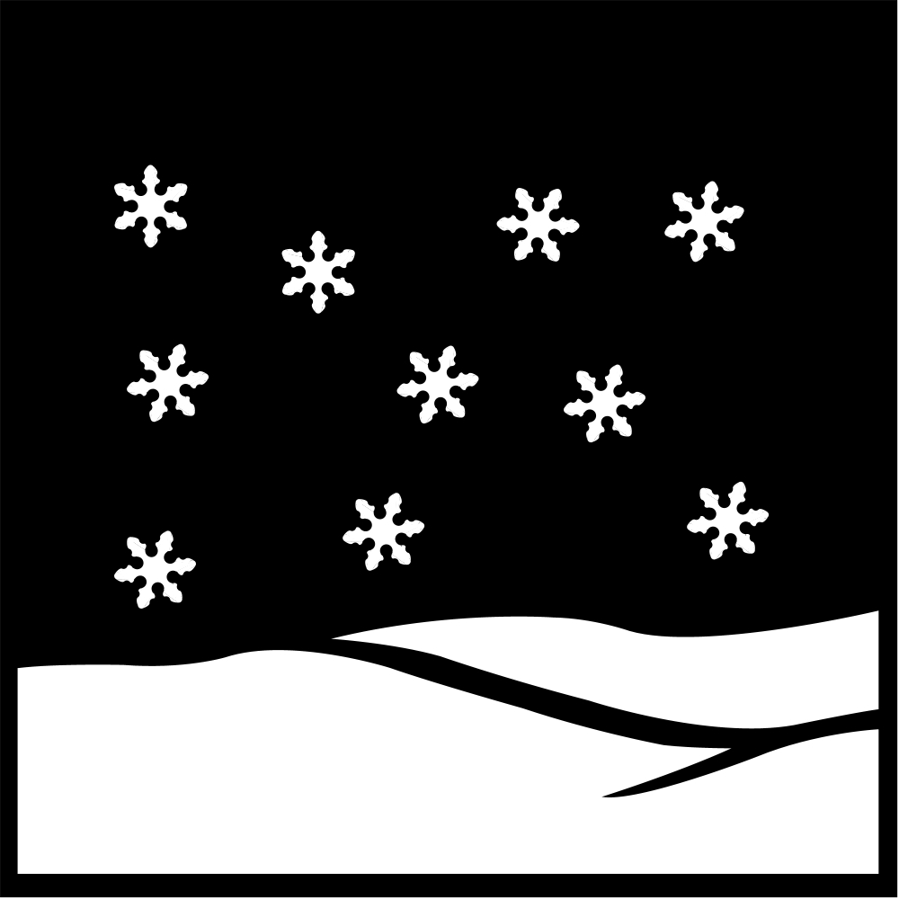 snöa