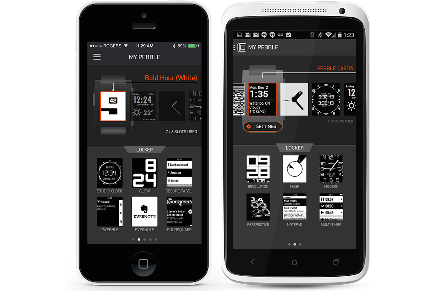 Pebble Apps