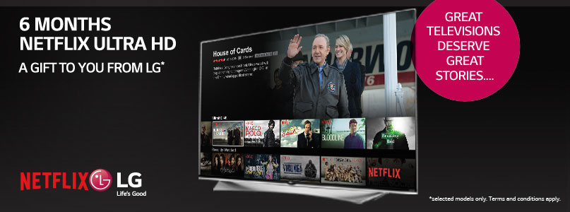 LG Netflix Promotion