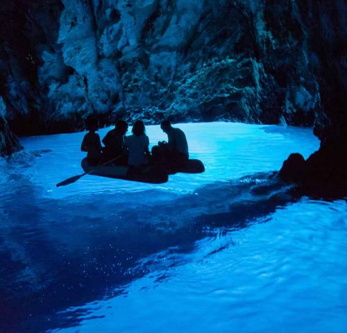 Blaue Grotte - Shuttertstock: Stjepan Tafra Blaue Grotte