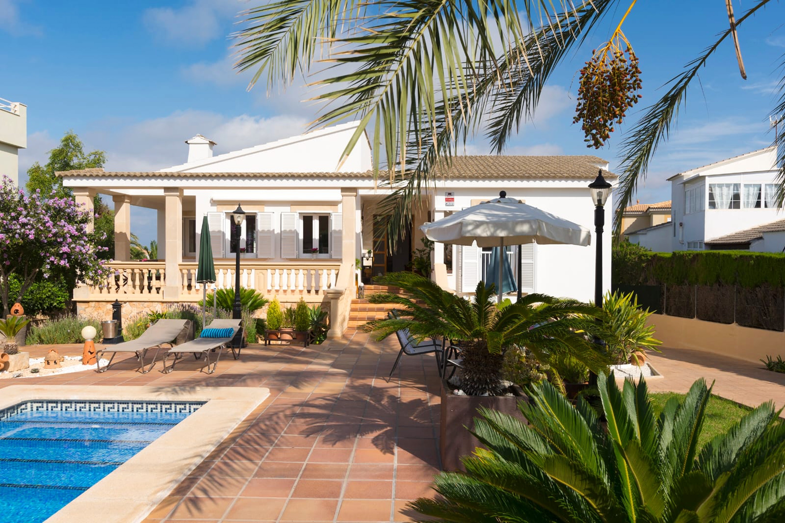 Villa mit 3 Schlafzimmern in Llucmajor mit privatem Pool möbliertem Garten und W LAN 600 m vom Strand entfernt