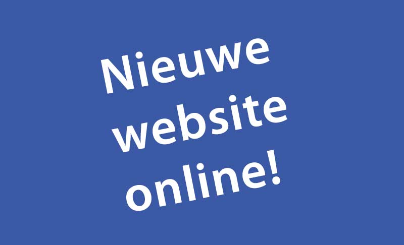 Nieuwe website!