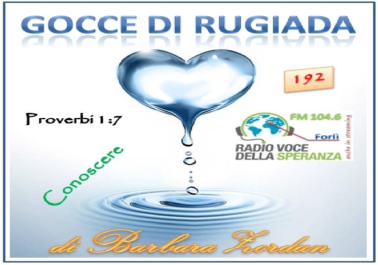 Gocce di Rugiada 192 (Conoscere)