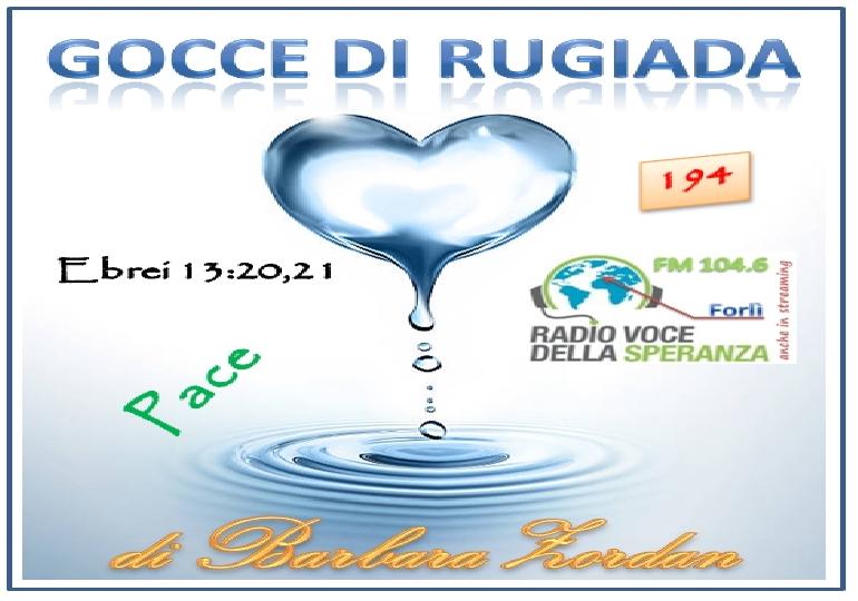 Gocce di Rugiada 194 (Pace)