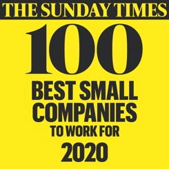 Sunday Times top 100 best small companies to work for 2020