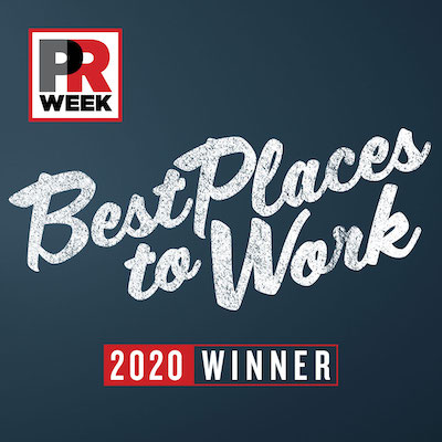 PR week - Best places to work 2020 winner