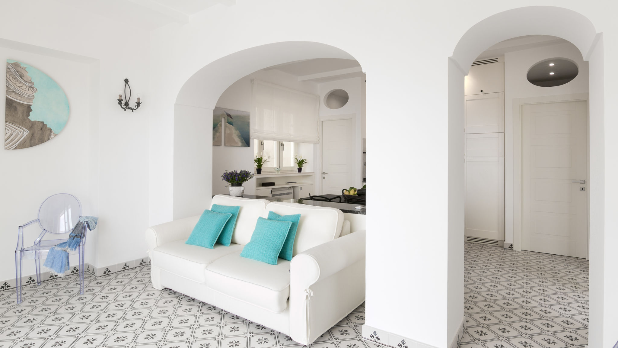 Gouache House Capri