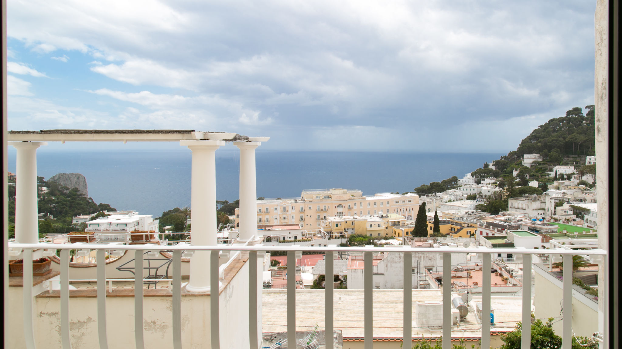 Gouache House Capri
