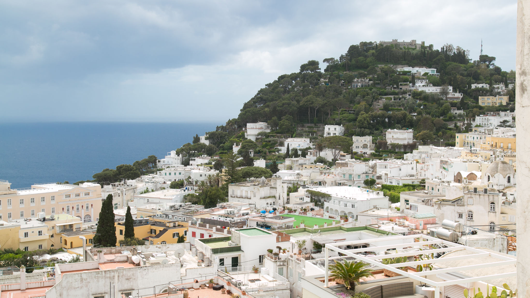 Gouache House Capri