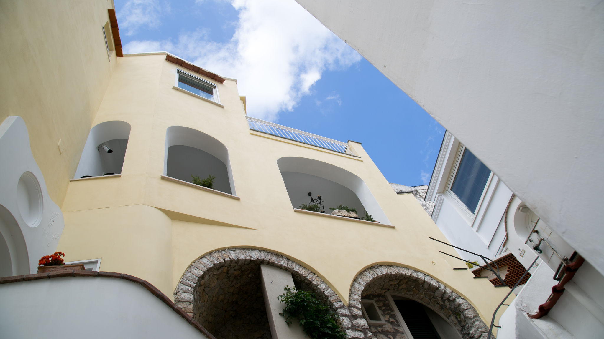 Gouache House Capri