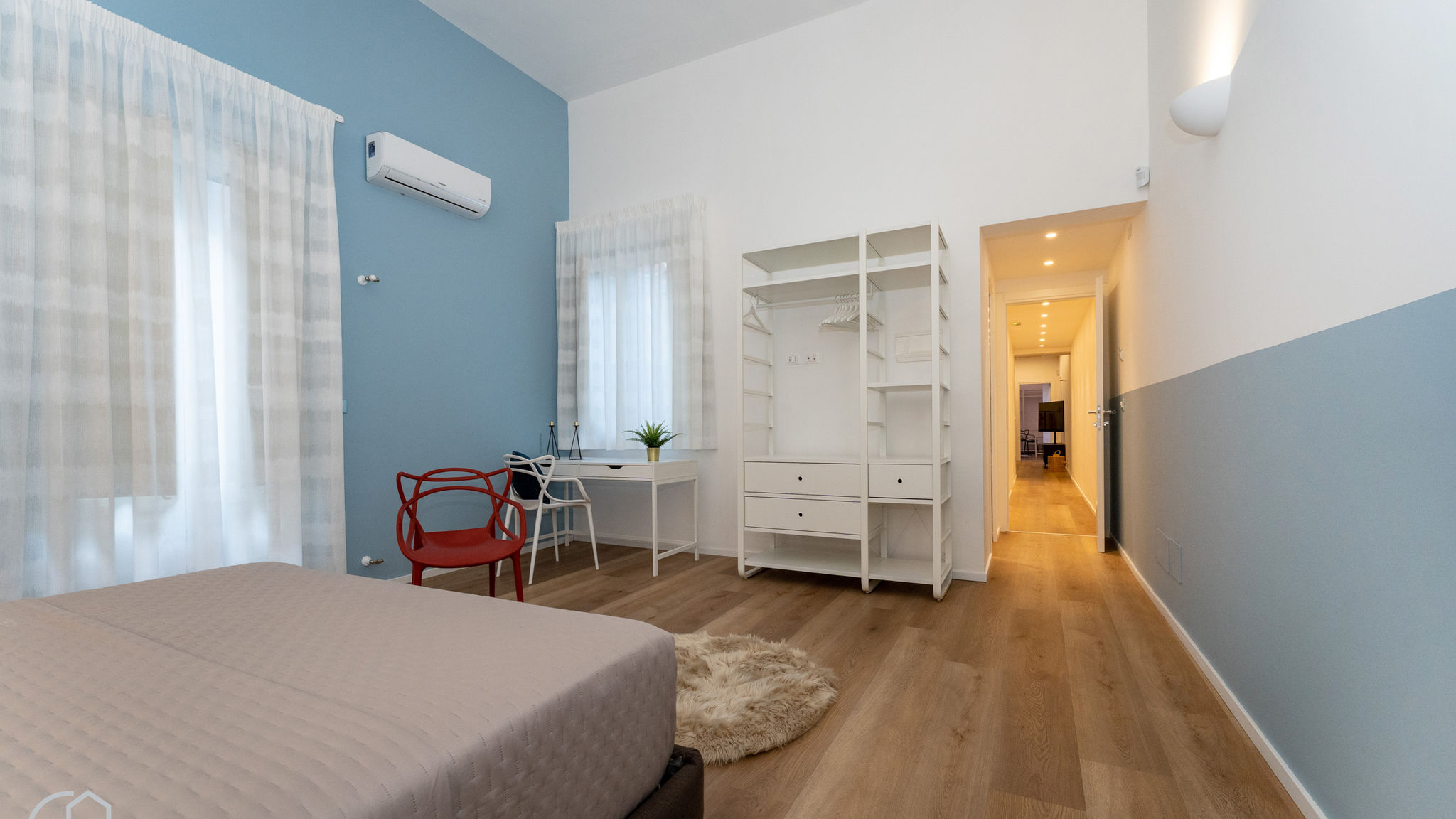 Modern House Province - Sky Blue Room