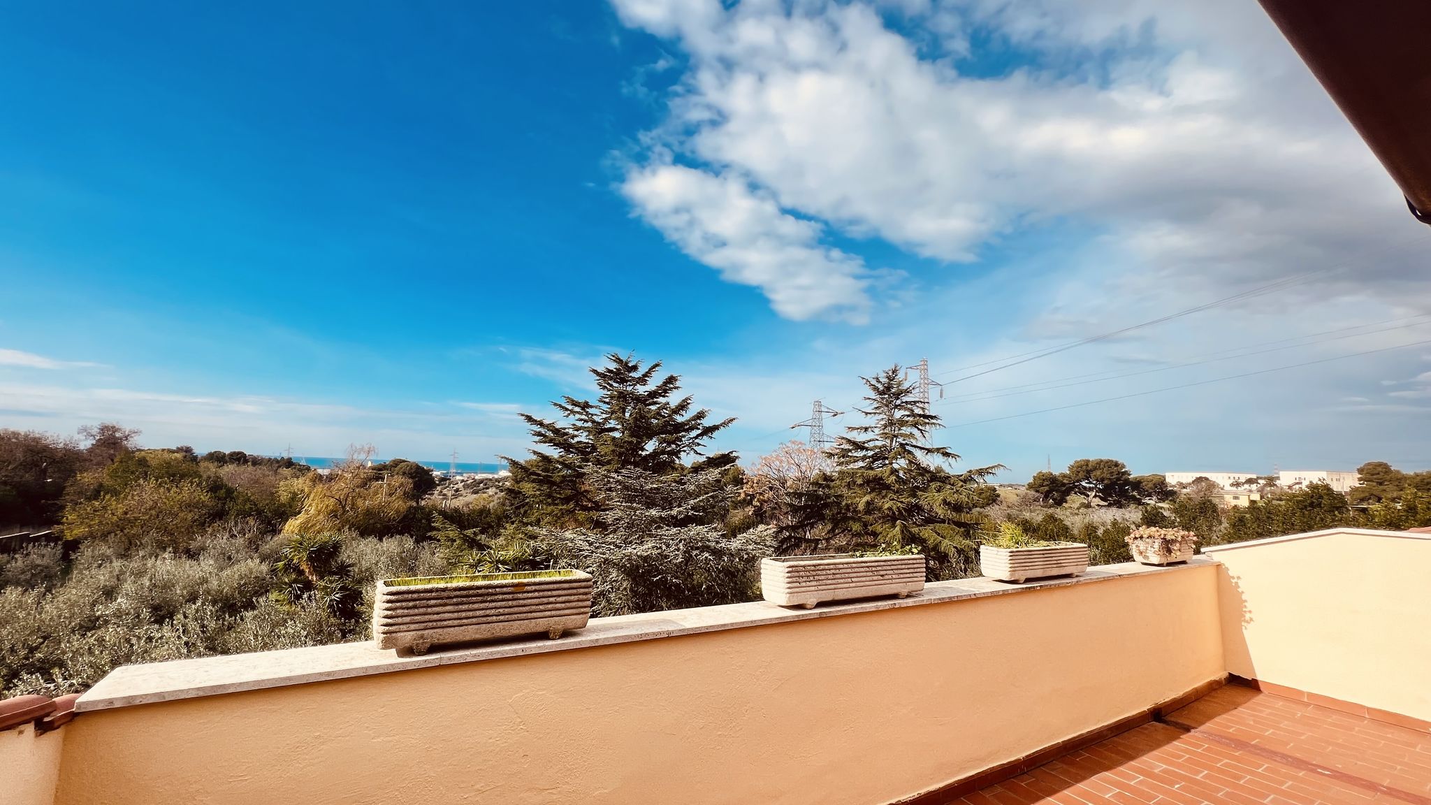 Appartamento 1 Immerso nel verde con vista mare