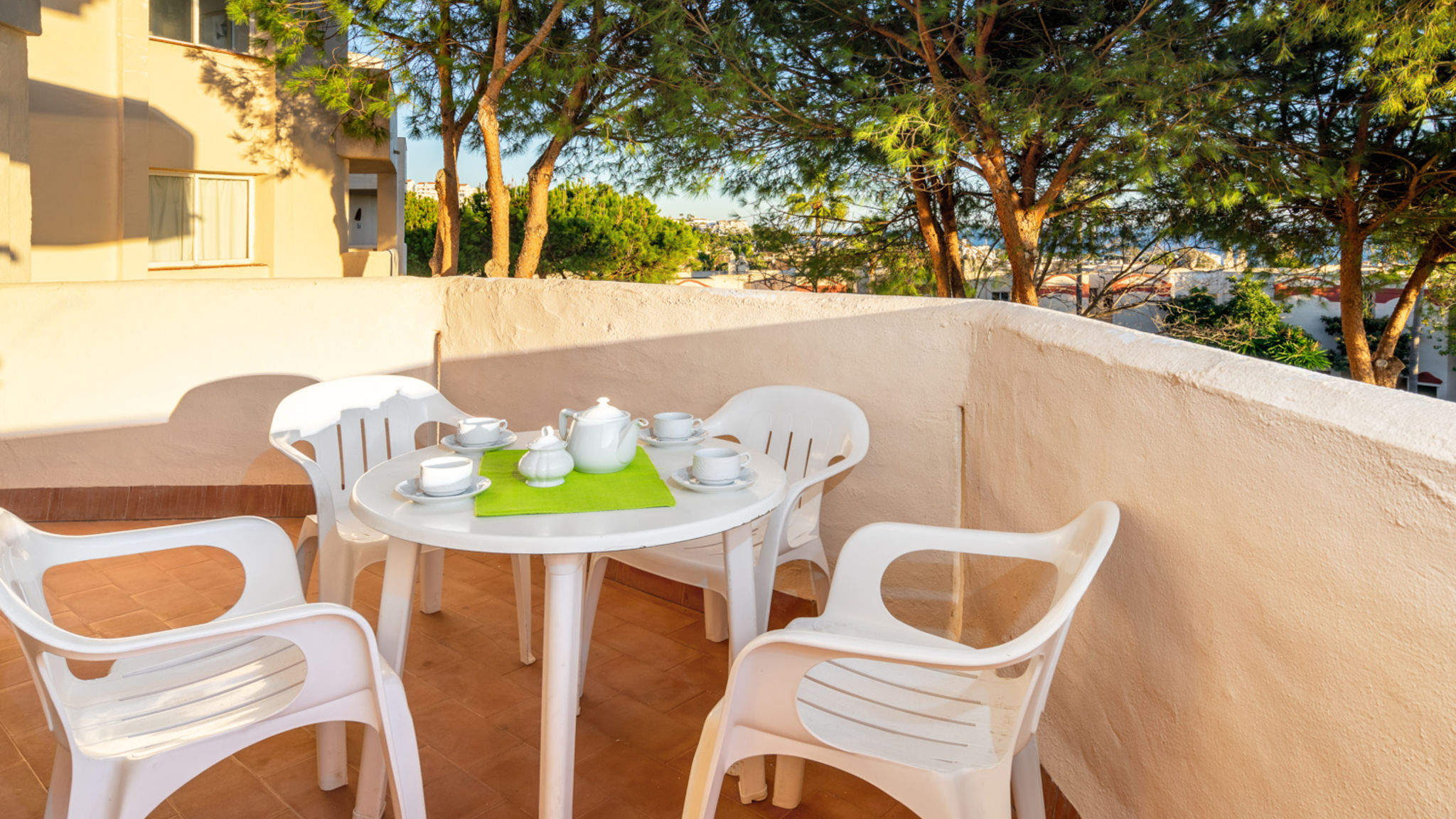 Seaview balcony in Club Caronte resort Ref 25 (OLD)