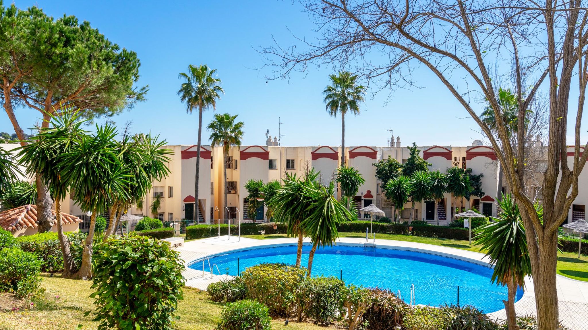 Seaview flat with pool in Mijas Costa Ref 17 (OLD)