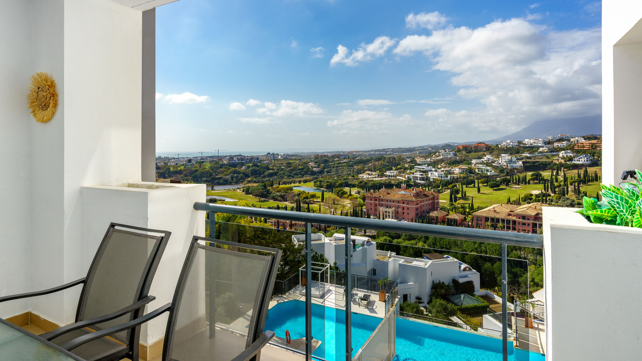 Lovely Seaview in Los Flamingos with pool Ref M19