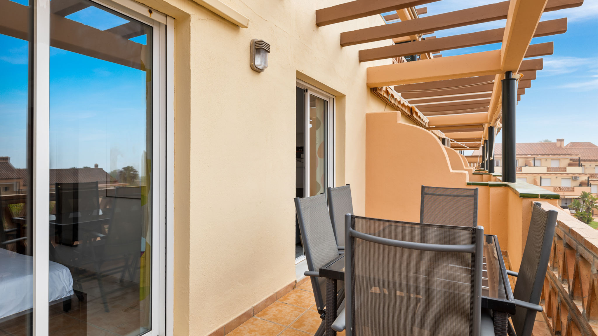 Sunset apartment with pool in El Faro Ref 211 (OLD)